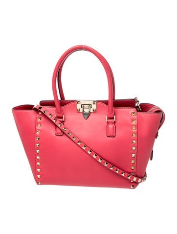 Valentino Rockstud Top Handle Bag