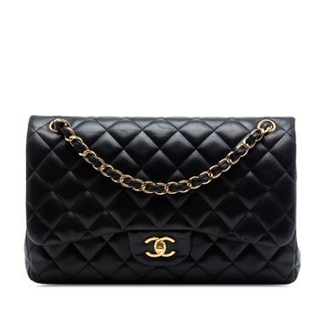 Lambskin Jumbo Classic Lambskin Double Flap