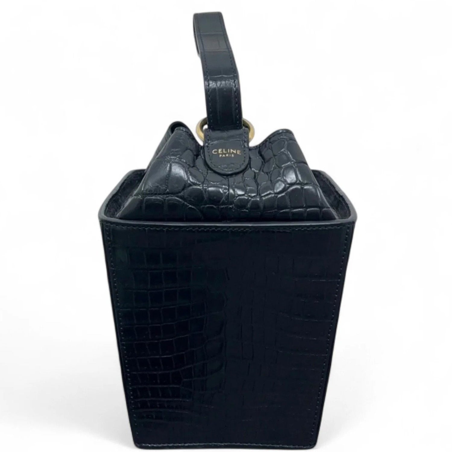 Celine Crocodile Box Bag