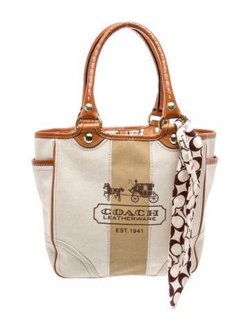Canvas Top Handle Bag