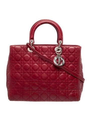 Cannage Lady Dior Large Vintage