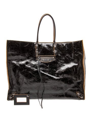 Patent Leather Papier A3 Tote 2026