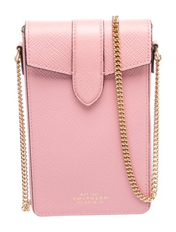 Smythson Leather Crossbody Bag