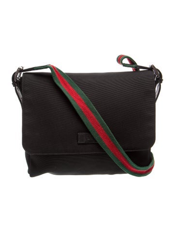 Web Web Accent Trim Messenger Bag