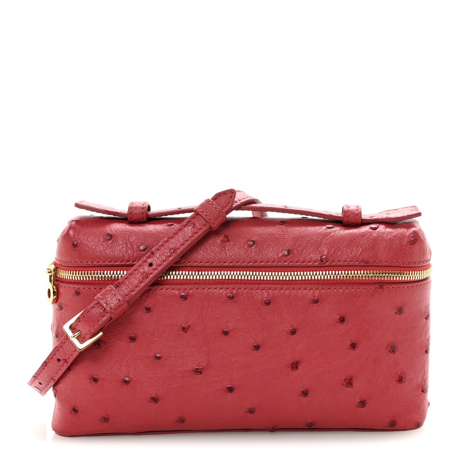Loro Piana Ostrich L19 Extra Pocket Pouch
