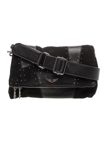 Suede Crossbody Bag