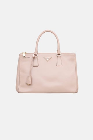 Saffiano Double Zip Galleria Bag