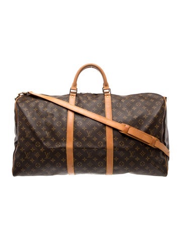 LV Monogram Keepall Bandouliere 60 Vintage