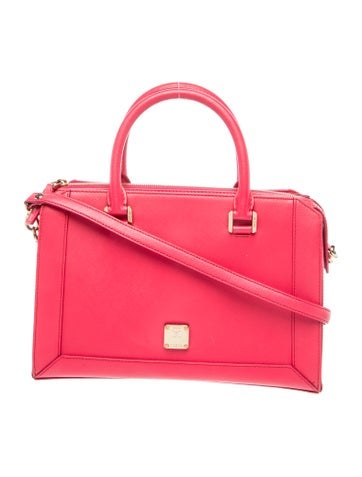 Leather Top Handle Bag