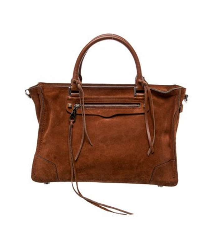 Rebecca Minkoff Minkoff Suede Top Handle Bag