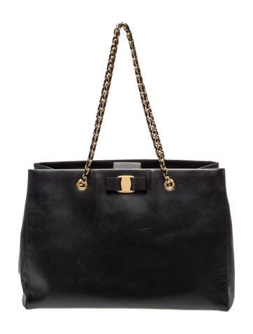Salvatore Ferragamo Leather Shoulder Bag