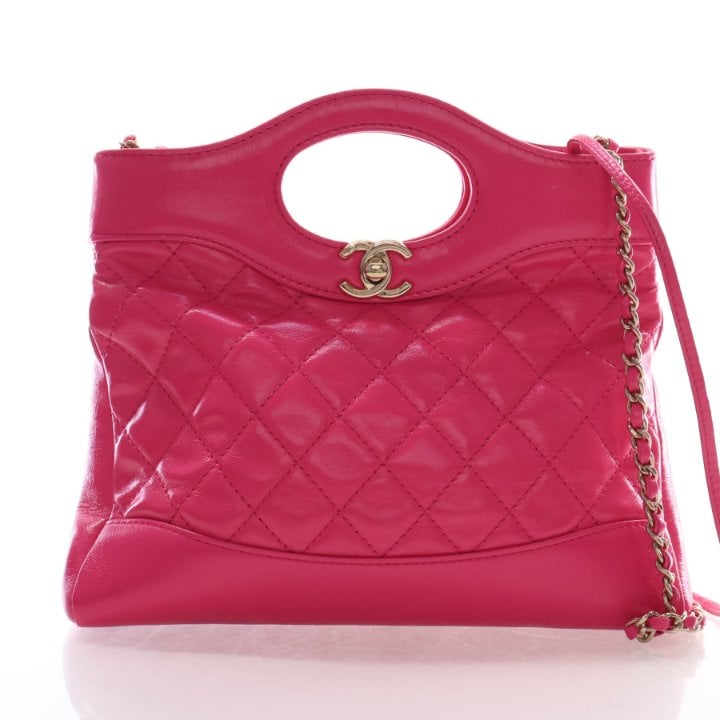 Chanel Large Glazed Calfskin 31 Shopping Bag