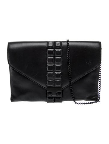 Loeffler Randall Leather Clutch