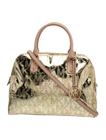 Patent Leather Top Handle Bag