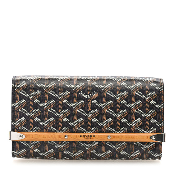 Goyard Goyardine Monte Carlo Mini Phone Case Black