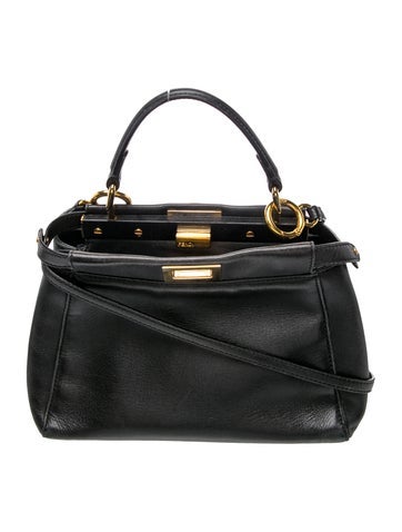 Leather Peekaboo Mini