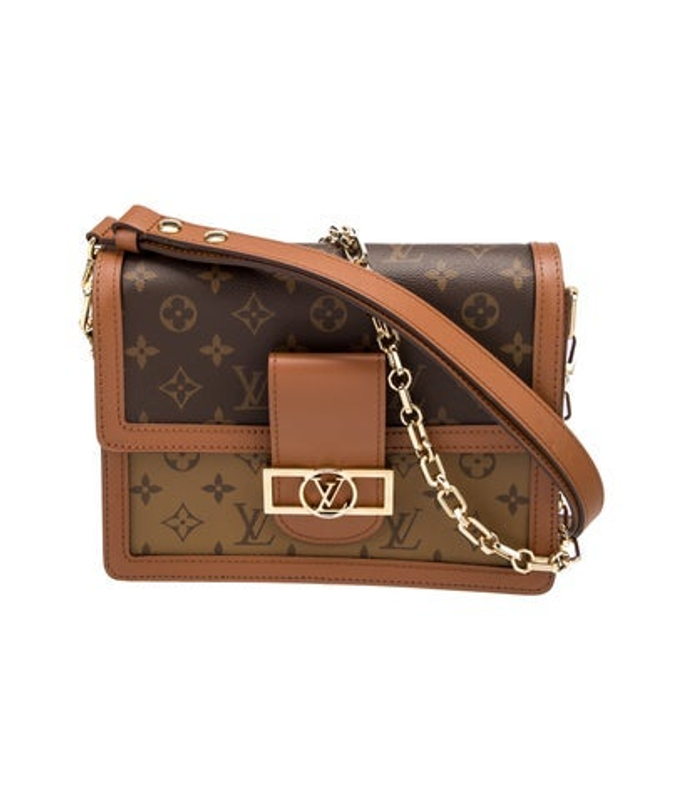Louis Vuitton Vuitton Lv Monogram Monogram Reverse Dauphine Mm