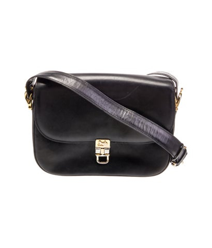 Celine Leather Horse Carriage Shoulder Bag