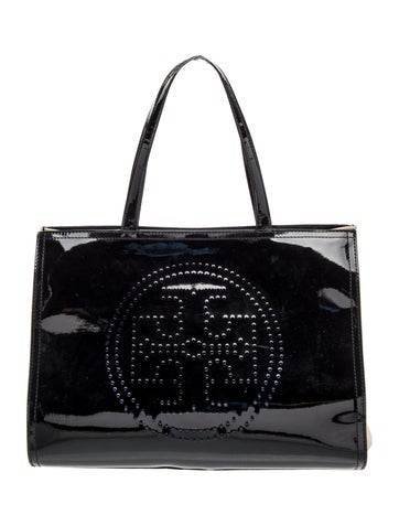 Patent Leather Top Handle Bag