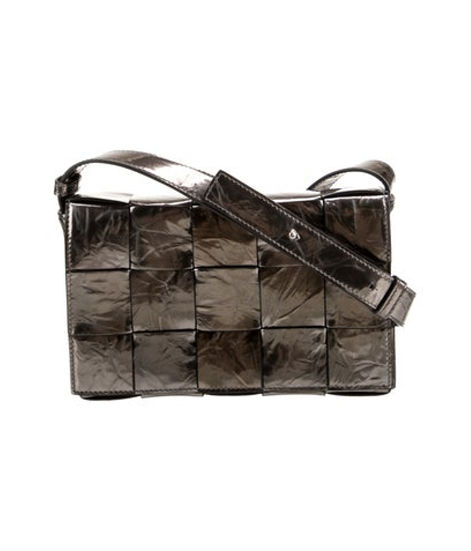 Bottega Veneta Veneta Patent Leather Cassette