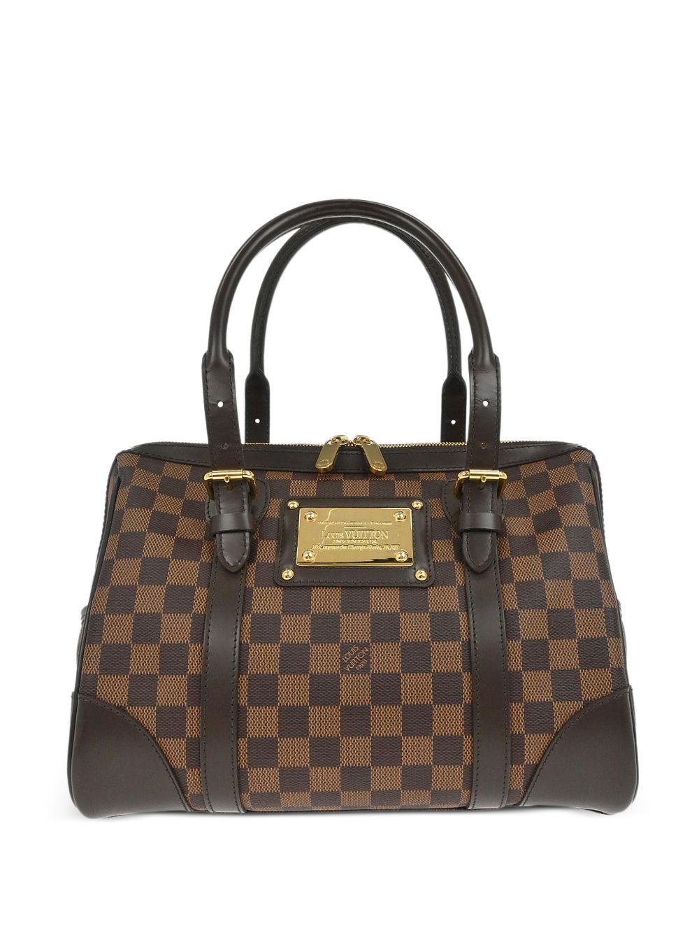 Louis Vuitton 2010 Damier EbÈne Berkeley tote bag