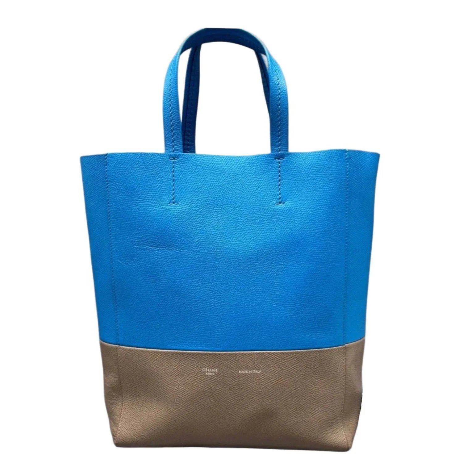 Calfskin Verical Cabas
