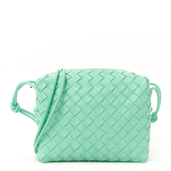 Bottega Veneta Nappa Intrecciato Small Loop Camera Bag Siren