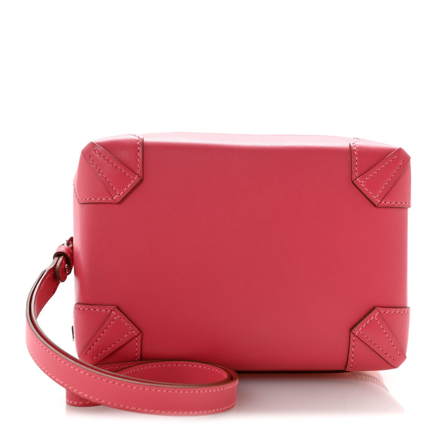 Hermes Hermes Tadelakt Mini Pochette Maxibox Rose Lipstick