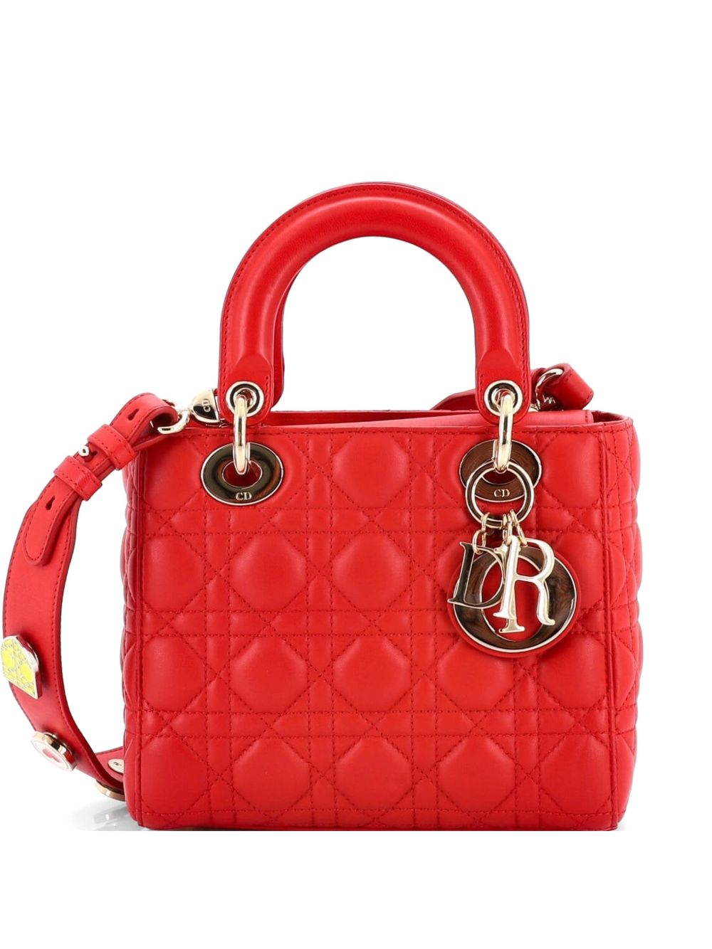 My Lady Dior Bag Cannage Quilt Lambskin satchel