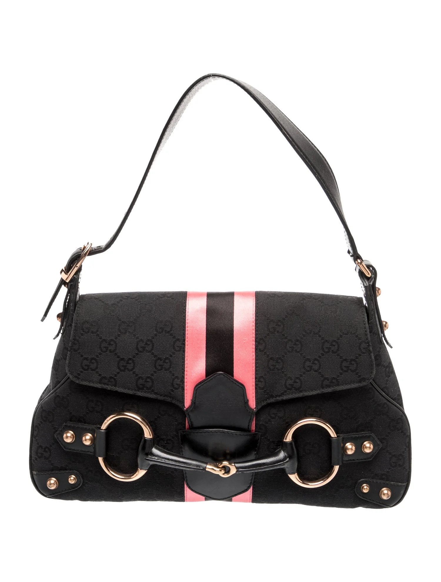 GG Canvas Horsebit Chain Vintage