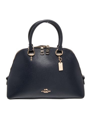 Leather Top Handle Bag
