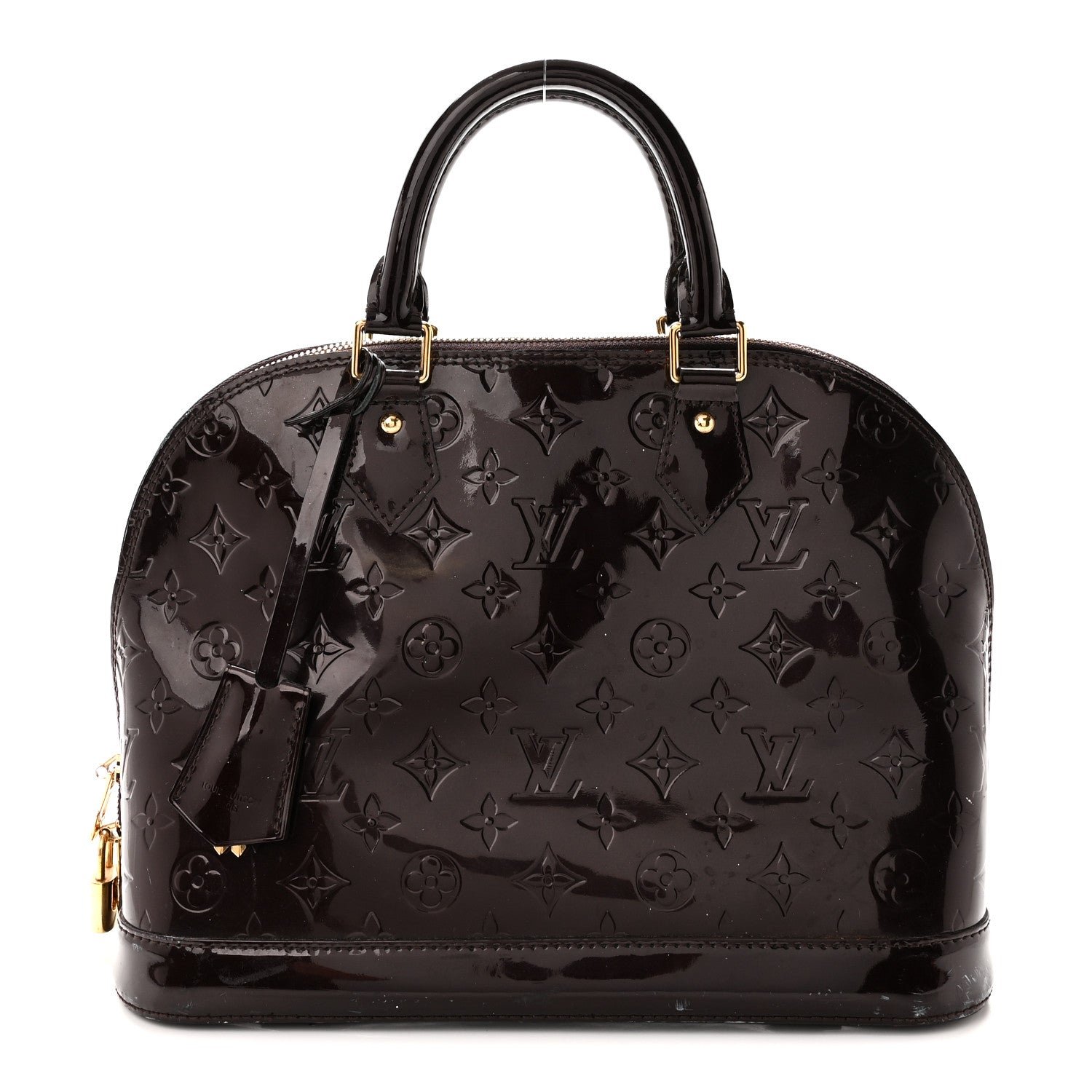 Louis Vuitton Vernis Alma PM Amarante