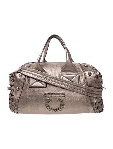 Leather Top Handle Bag