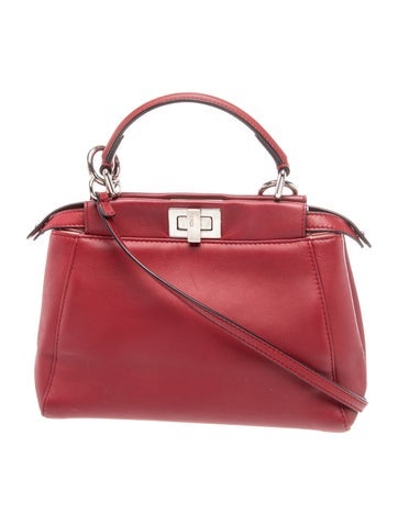 Leather Peekaboo Mini