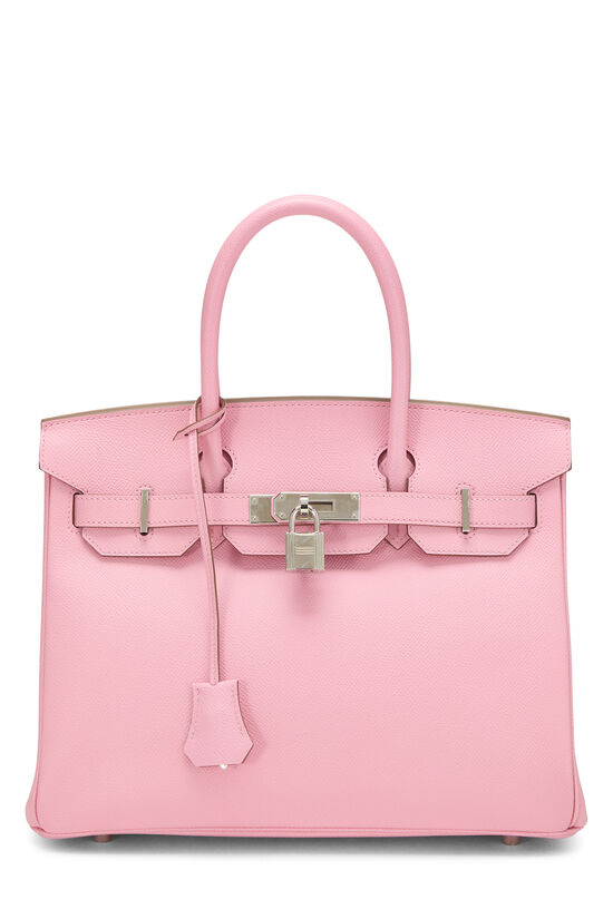 Hermes Rose Confetti Epsom Birkin 30
