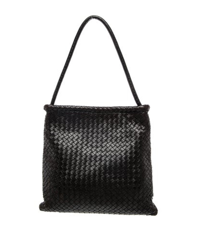 Bottega Veneta Veneta Intrecciato Shoulder Bag Vintage