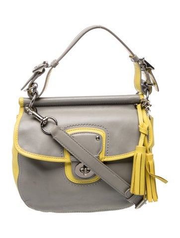 Leather Top Handle Bag