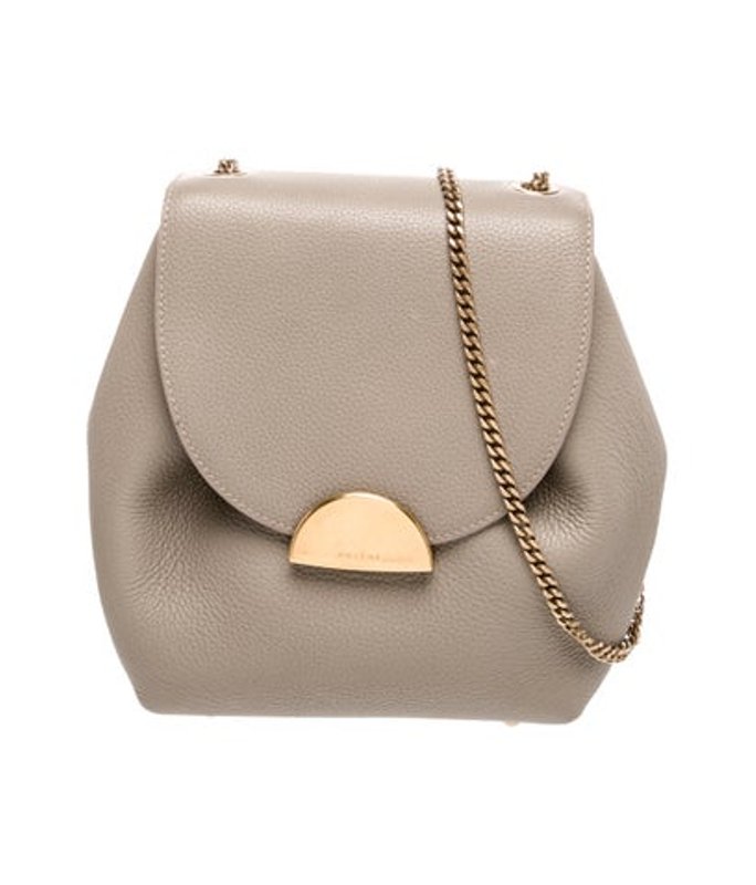 Polene Leather Crossbody Bag