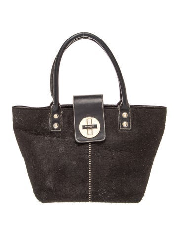 Leather Top Handle Bag