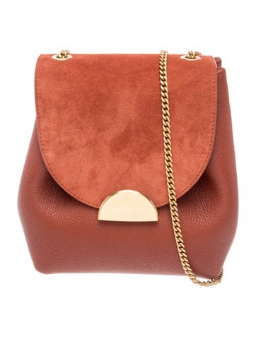 Polene Leather Shoulder Bag