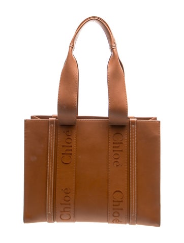 Chloe Leather Woody Medium