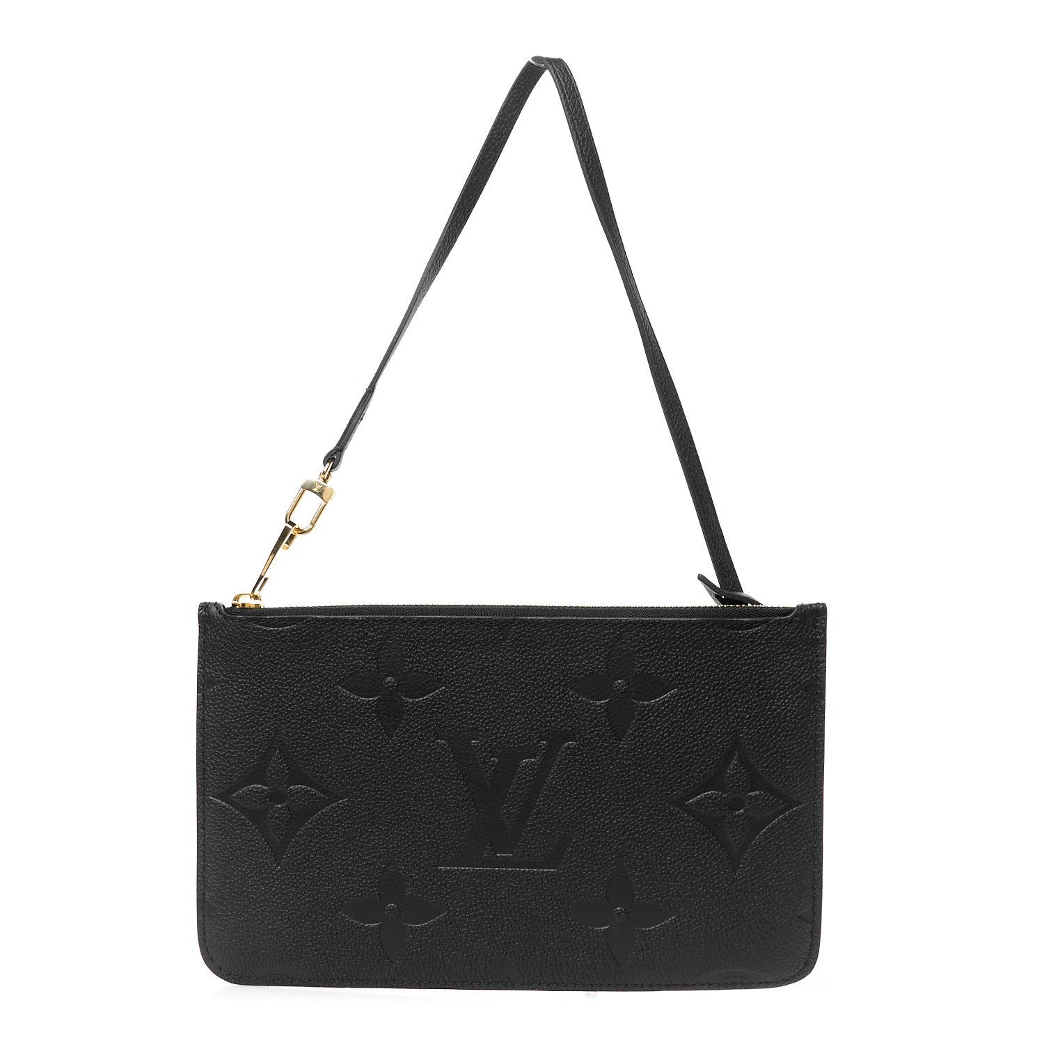 Louis Vuitton Empreinte Monogram Giant Neverfull MM Pochette Black