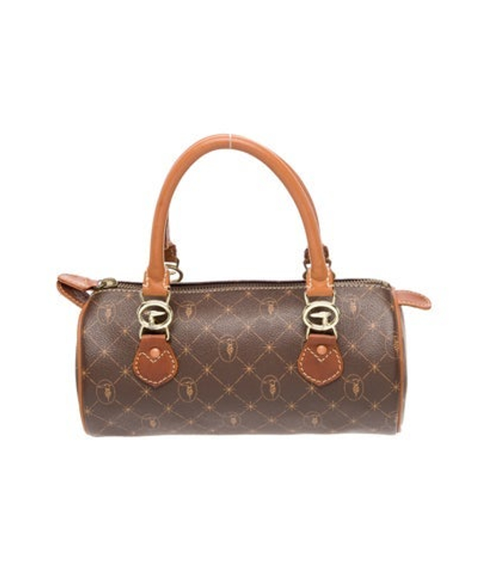 Trussardi Leather Top Handle Bag