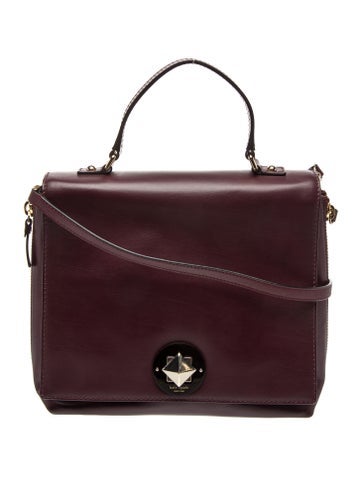 Leather Top Handle Bag