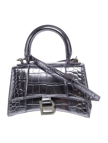 Embossed Leather Hourglass XS