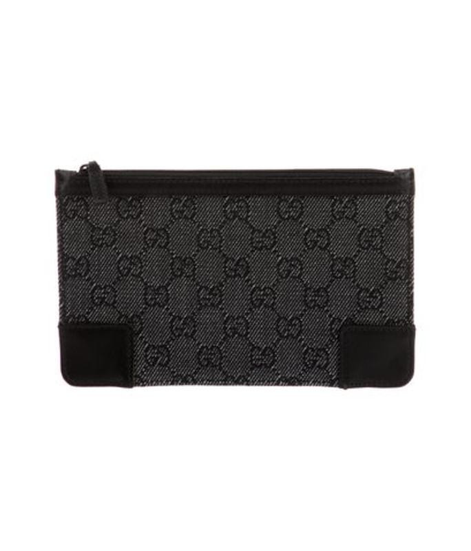 Gucci Gg Canvas Clutch Vintage