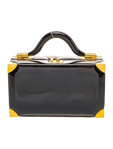 Leather Top Handle Bag