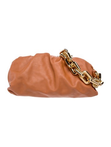 Bottega Veneta Leather Chain Pouch
