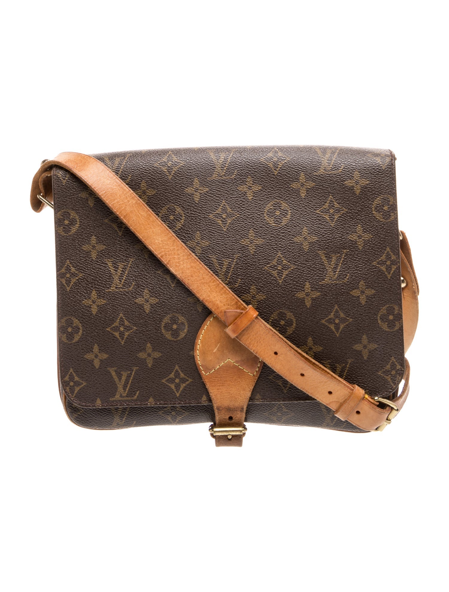 Louis Vuitton LV Monogram Cartouchière GM Vintage