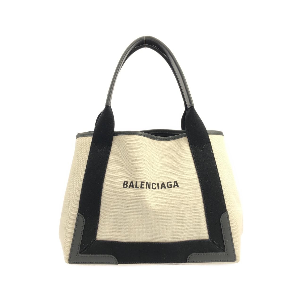 Balenciaga Navy Cabas S 339933 AQ38N Bag